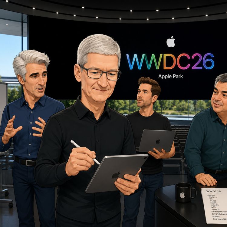 cover art for AppleWorldHellas Season 3 EP18 - Λίγο πριν το WWDC 2026