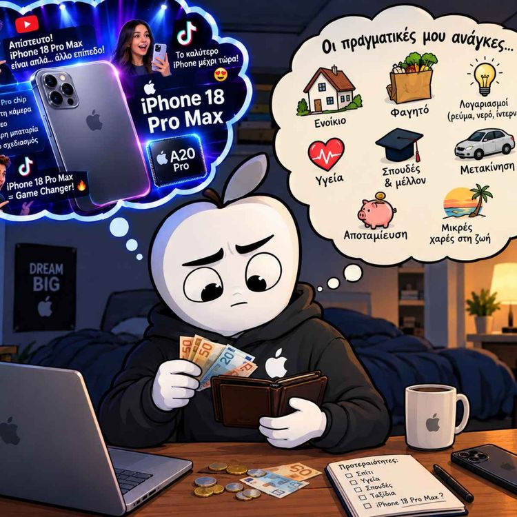 cover art for AppleWorldHellas Season 3 EP31 - Τα iPhone 18 Pro είναι εδώ και αυτή είναι η άποψη μας