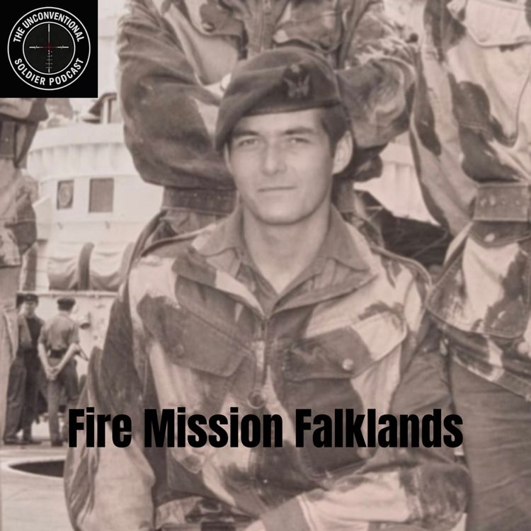 cover art for Fire Mission Falklands: A 148 Battery Commando's War