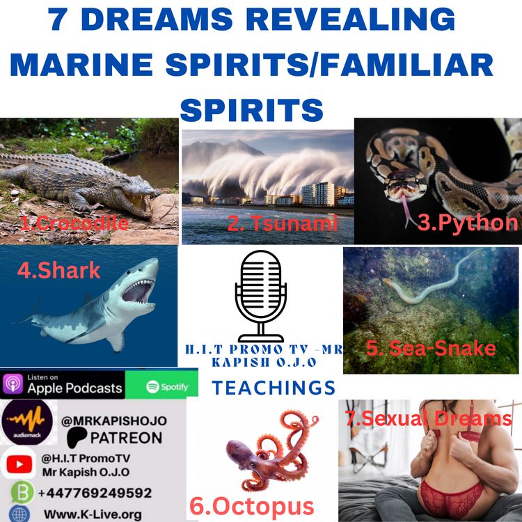 cover art for 7 DREAMS REVEALING MARINE SPIRITS/FAMILIAR SPIRITS -MR KAPISH O.J.O