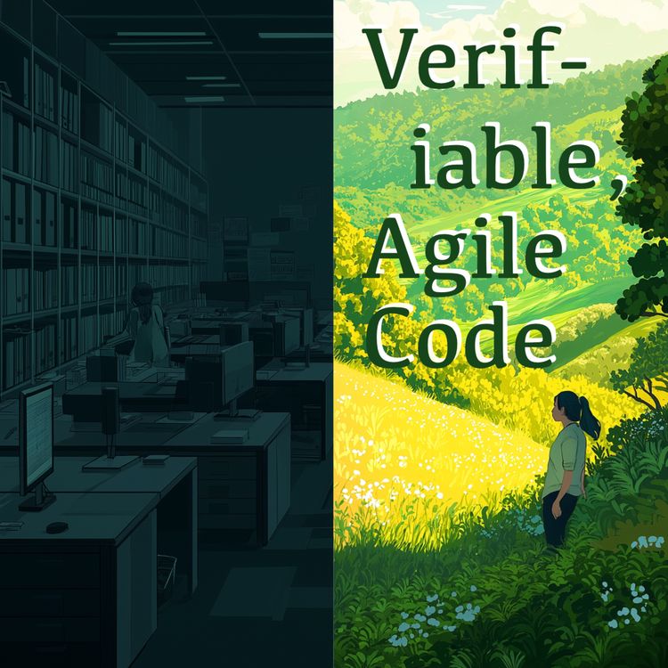 cover art for Forget Correctness & Code Quality, Be Verifiable and Agile