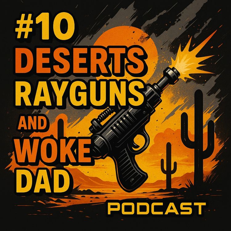 cover art for #10: Deserts, Rayguns and Woke Dad.