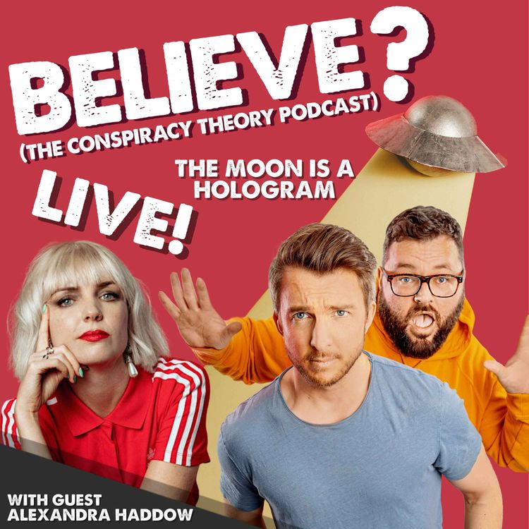 cover art for Ep23. The Moon is a Hologram | with Alexandra Haddow