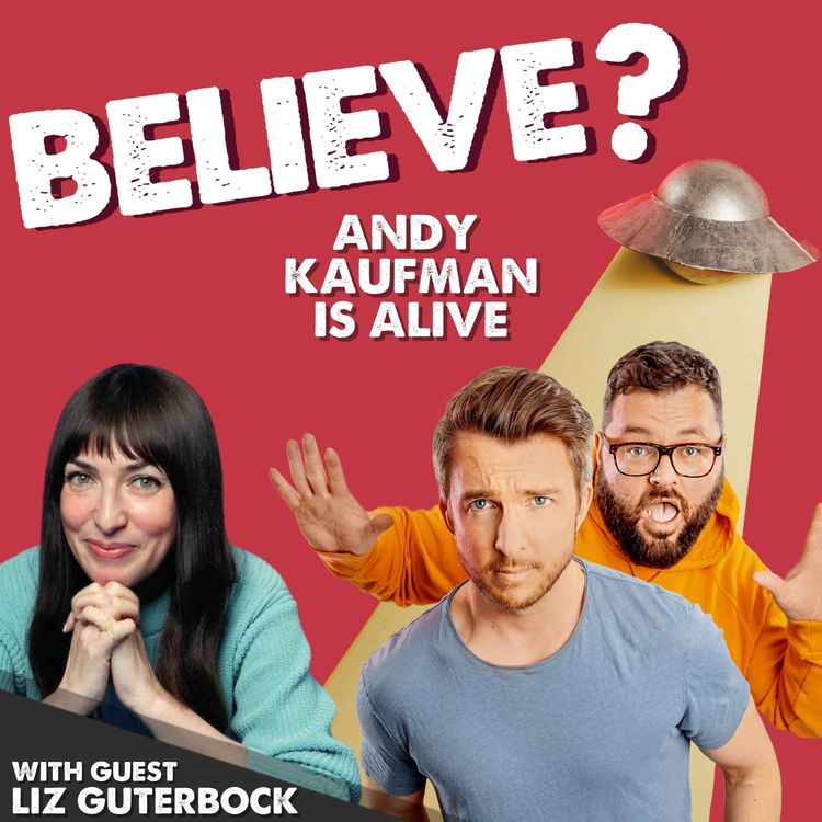 cover art for Ep65. Andy Kaufman is Alive | with Liz Guterbock