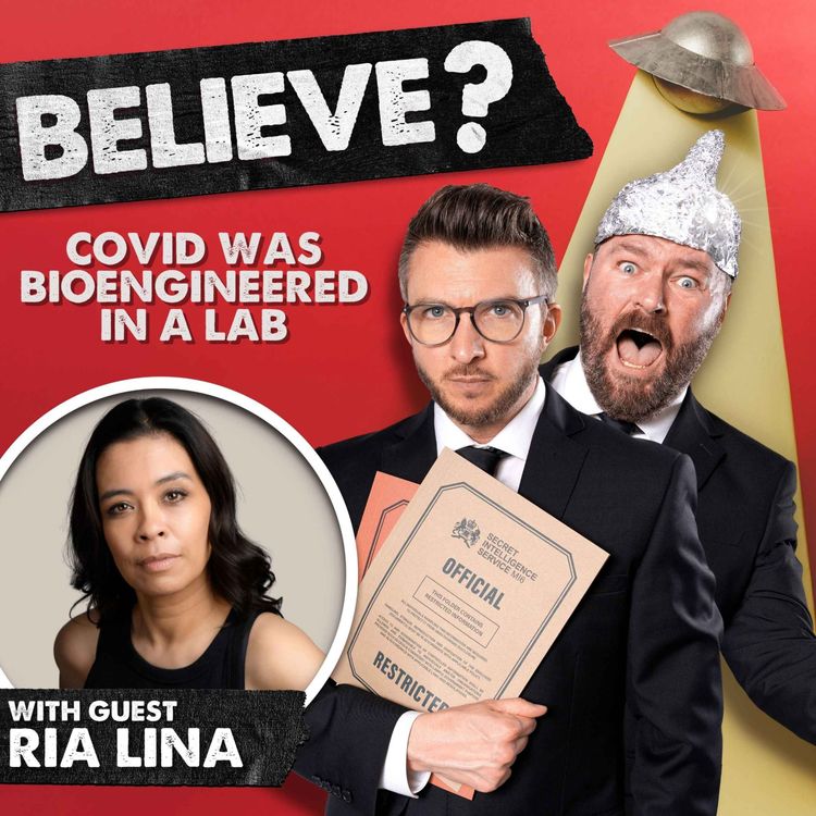 cover art for Ep103. Covid was Bioengineered in a Lab | with Ria Lina