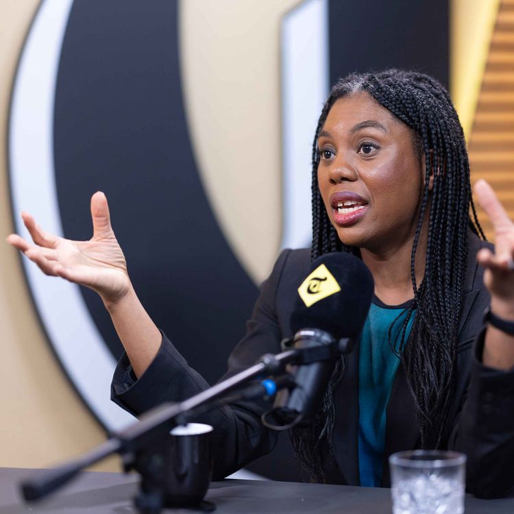 cover art for Kemi Badenoch: I will never get into bed with Farage