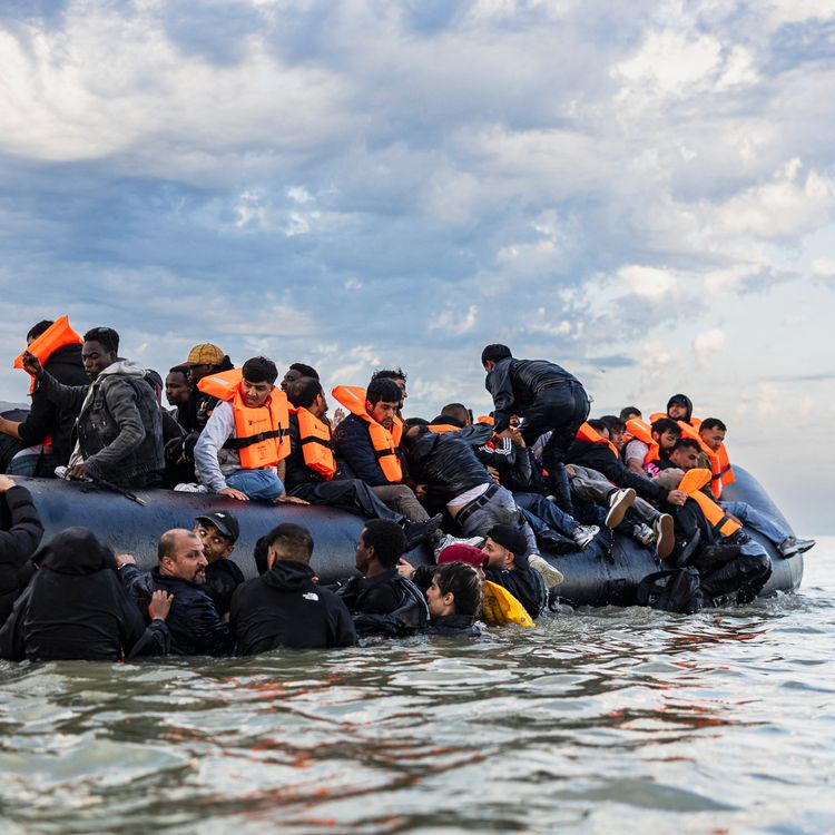 cover art for Chris Philp: ‘I had a knife pulled on me in Calais migrant jungle’