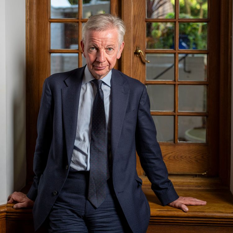 cover art for Michael Gove on knifing Boris, if Farage can be PM, and why people assume he's gay