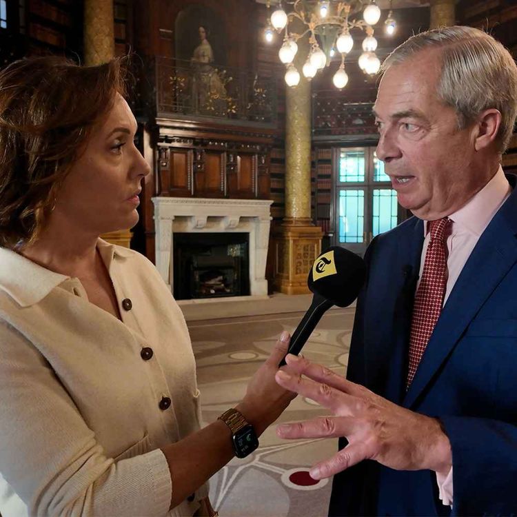 cover art for 'Too many come and don't work': Farage tells us his deportations plan