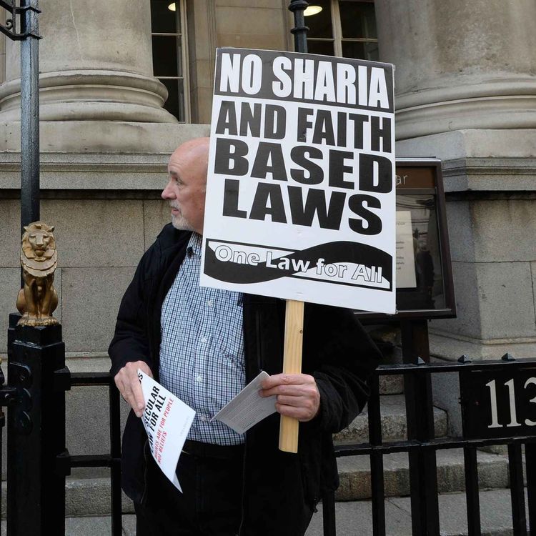 cover art for The truth about the rise of sharia law in Britain