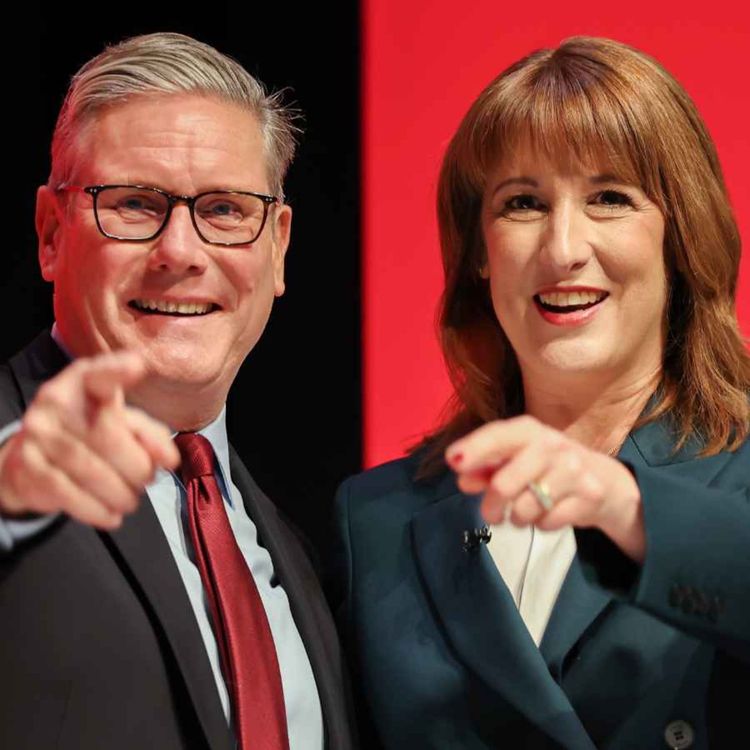 cover art for Reeves gives ‘deluded’ conference speech as Labour goes to war with itself