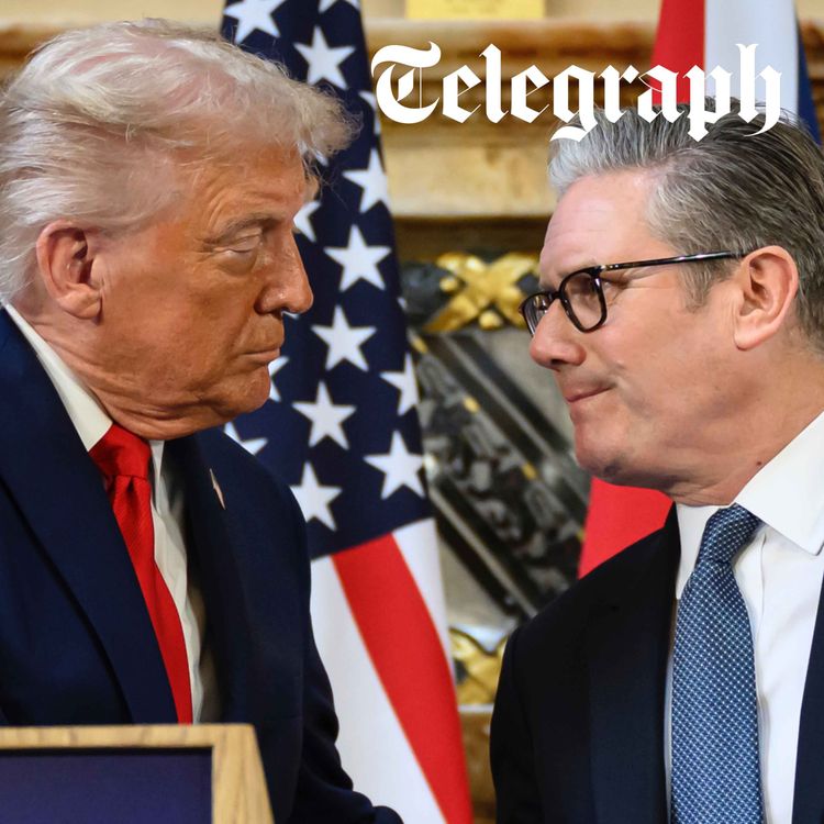 cover art for Trump attacks 'stupid' Starmer over Chagos and China blunders