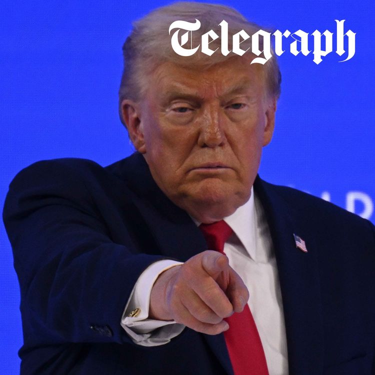 cover art for Trump blows up Davos and demands Greenland