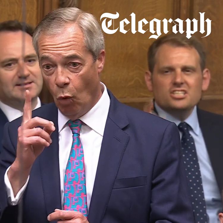 cover art for Farage accused of inciting riots as Starmer denies two tier policing