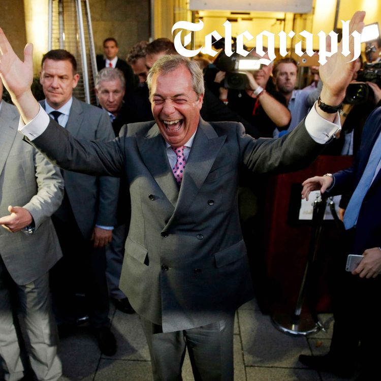cover art for Farage on 10 years of Brexit: Boris never wanted Leave to win