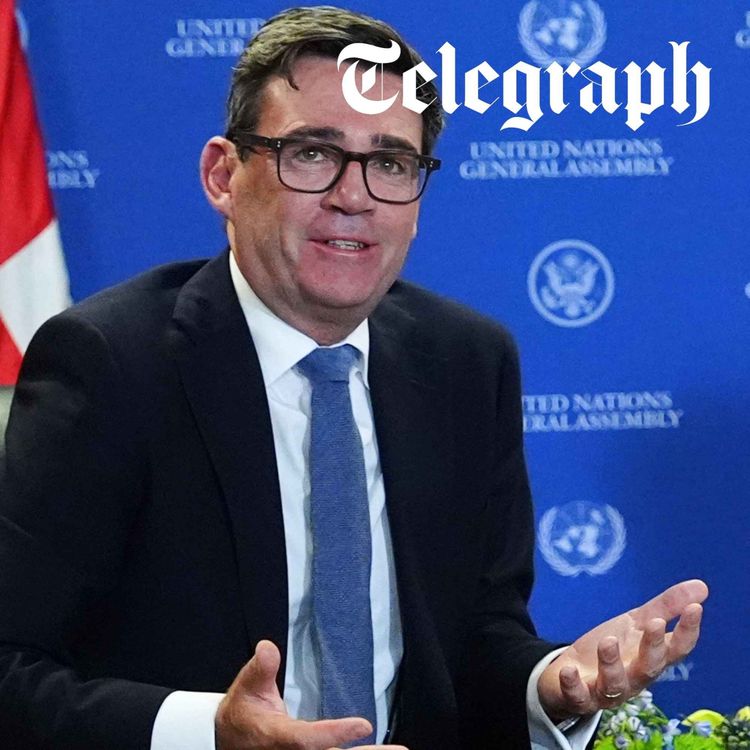 cover art for Out of his depth: Andy Burnham bottles Chagos deal after Trump meeting