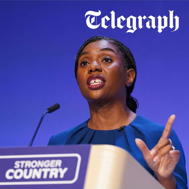 cover art for Kemi Badenoch takes fight to Andy Burnham with heartfelt conference speech