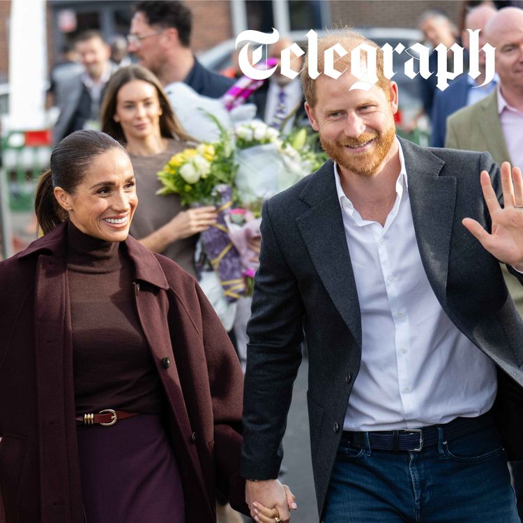 cover art for Wannabe working royals: Harry and Meghan cosplay in Nottingham