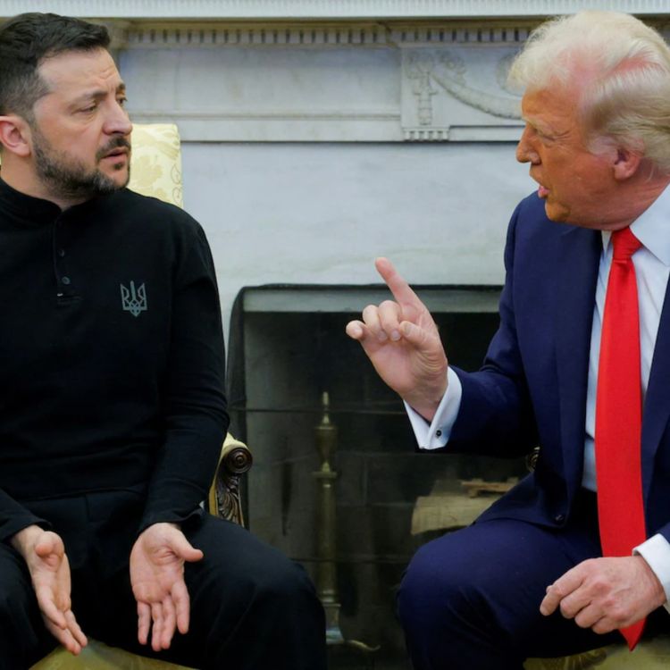 cover art for Special: Trump tears into Zelensky in White House shouting match