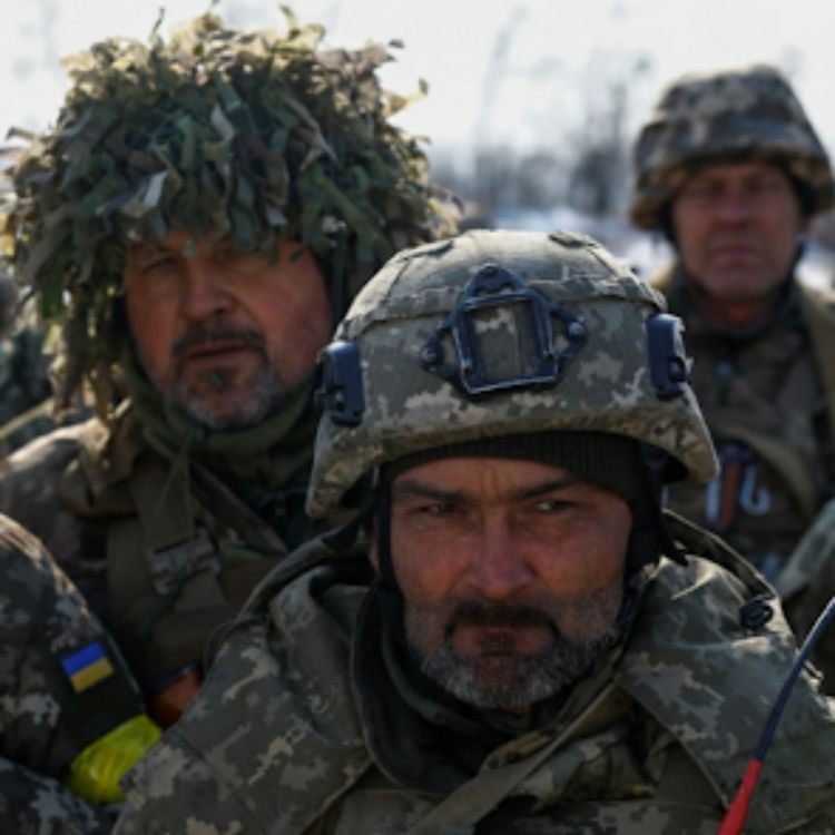 cover art for Frontline reaction to Trump 'freezing' all military aid & Europe's €800bn rearmament plan