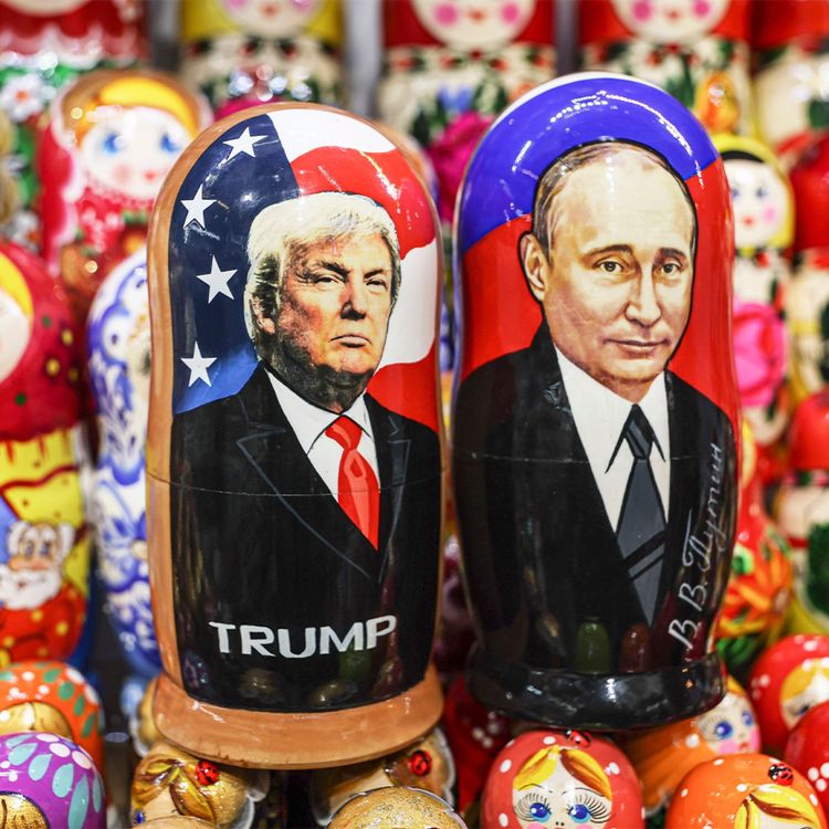 cover art for Trump to let Putin keep land seized from Ukraine & huge explosion destroys ammunition dump outside Moscow