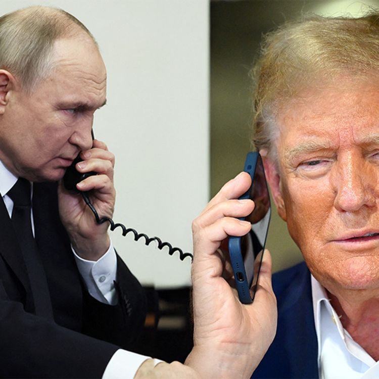 cover art for Putin tells Trump: ‘We’re on right track to ending war’