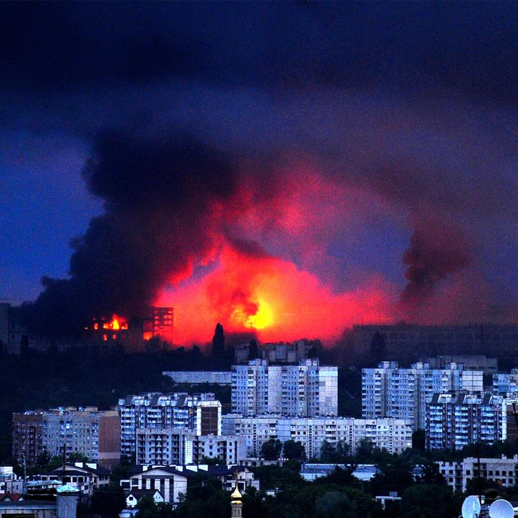 cover art for Putin's mass drone attack 'fails' as Ukraine’s special forces wreck Russian fighter jets in daring night-time raid