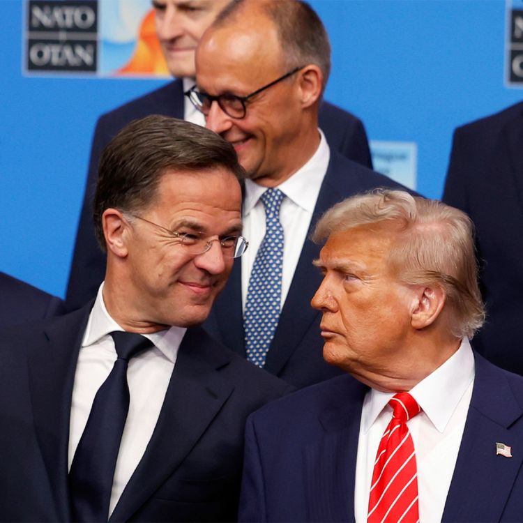 cover art for 'Daddy has to use tough language' - NATO chief woos Trump after Israel-Iran ceasefire