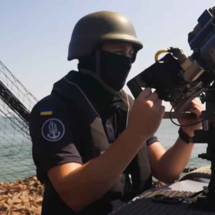 cover art for Spectacular explosion 'wipes out' Russian ammo dump & on patrol with Ukraine's Black Sea fleet