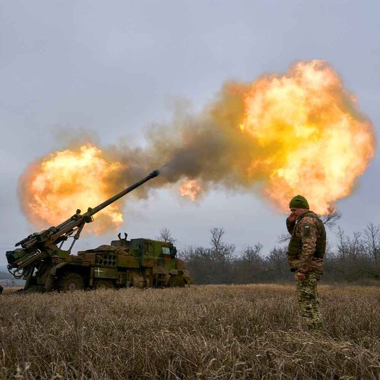 cover art for Trump 'humiliates' Pentagon over Ukraine weapons u-turn & Putin’s minister 'found dead' after firing