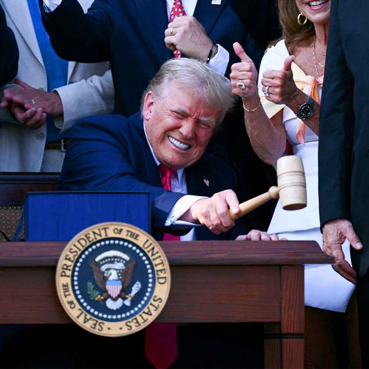 cover art for Trump 'sending offensive weapons' to Ukraine after turning against Putin & Russians assassins killed after shooting top spy in Kyiv