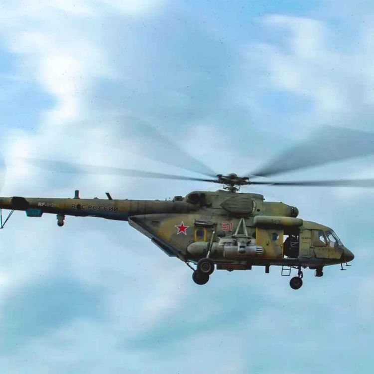 cover art for Russia drops 500kg bomb on Donetsk & missing Mi-8 helicopter found crashed in far East
