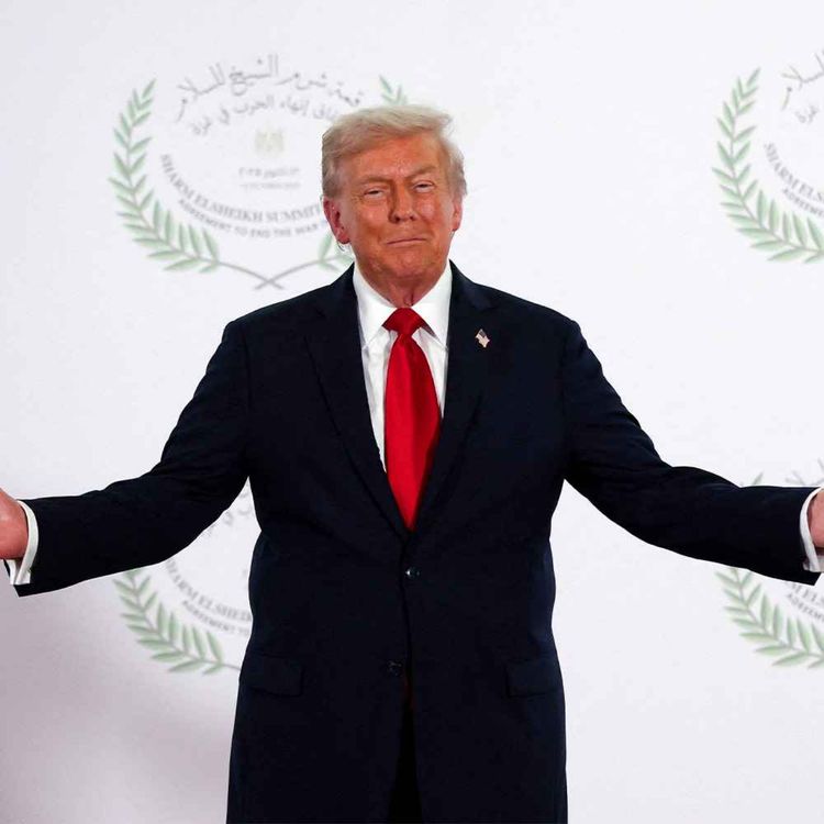 cover art for Trump: 'Now let’s end the Ukraine war' after Gaza triumph & UN convoy attacked by Russian forces in Ukraine