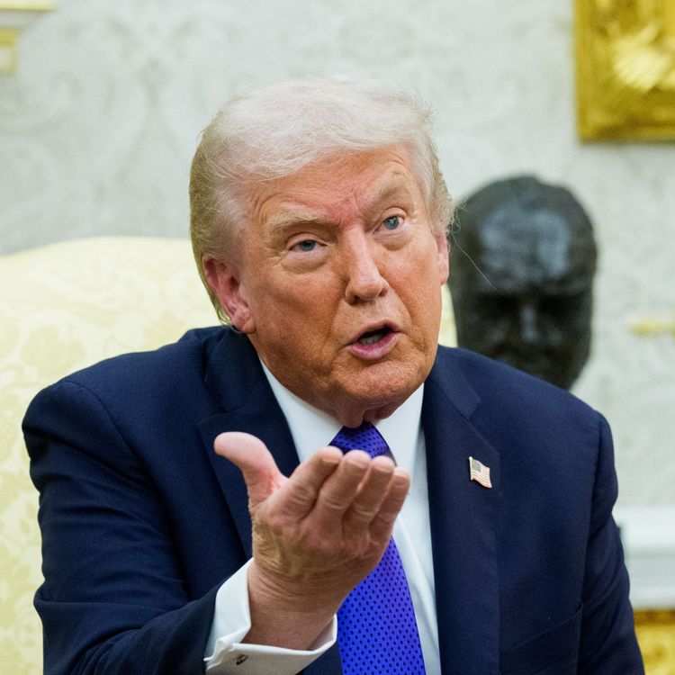 cover art for Trump sanctions ‘an act of war’, says Moscow, as US lifts restrictions on long-range European missiles