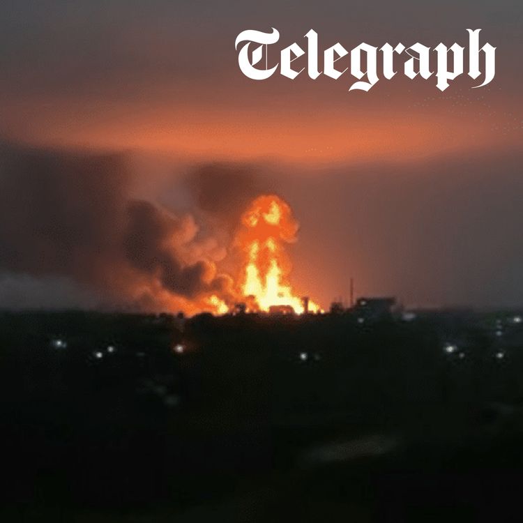 cover art for Ukraine blitzes Shahed drone factory as Russia sends disabled soldiers to die