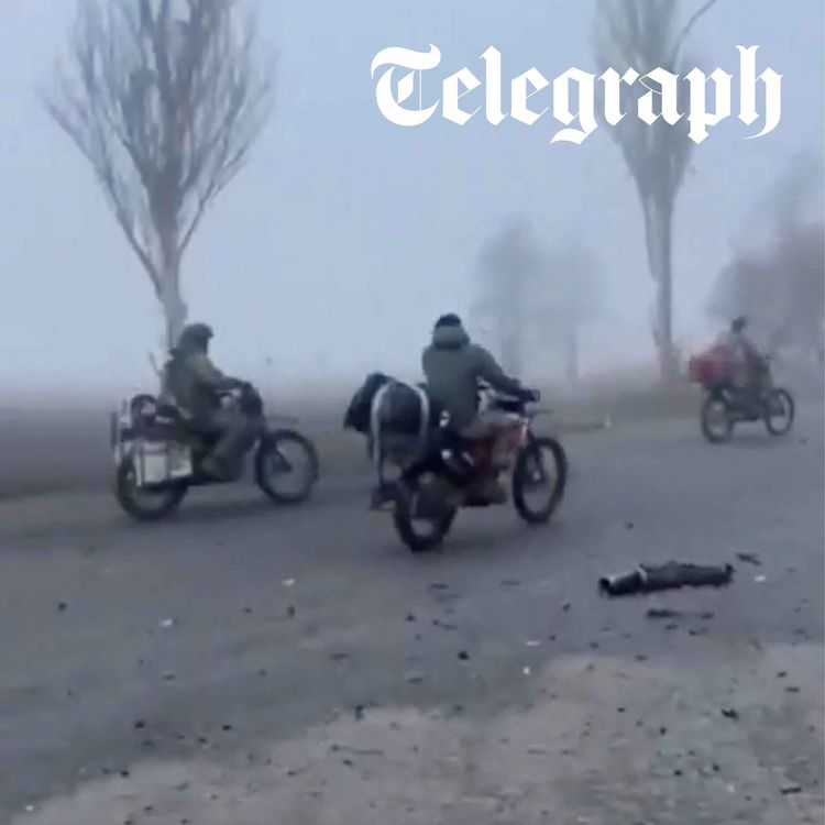 cover art for Motorcyclists slip into frontline Pokrovsk under cover of fog