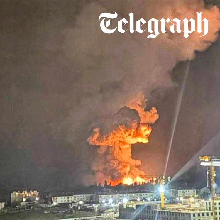 cover art for Global oil prices spike by 2% after ‘shattering’ strike on Russian port & exclusive interview with deputy head of Zelensky’s office