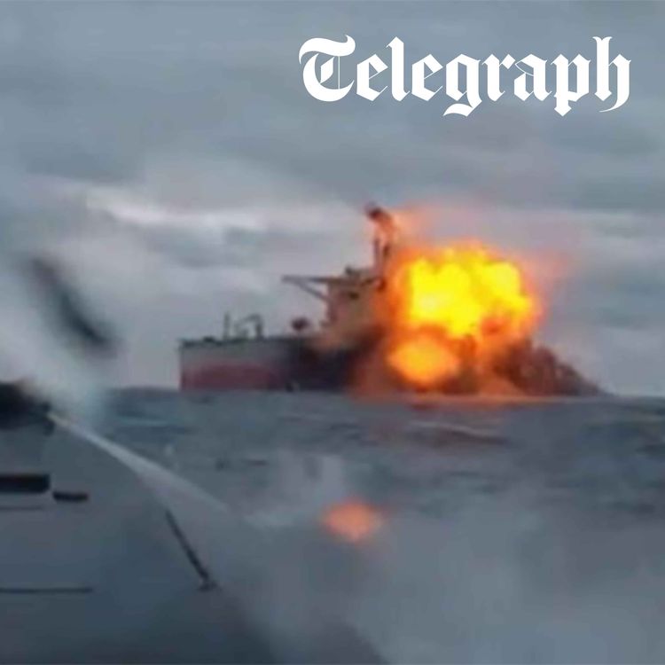 cover art for Ukraine launches massive drone blitz on Moscow & cripples shadow fleet tanker in Black Sea