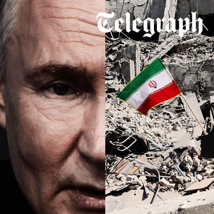 cover art for Putin pledges ‘unwavering support’ to Iran's new supreme leader & leaked video shows Russian president have coughing fit