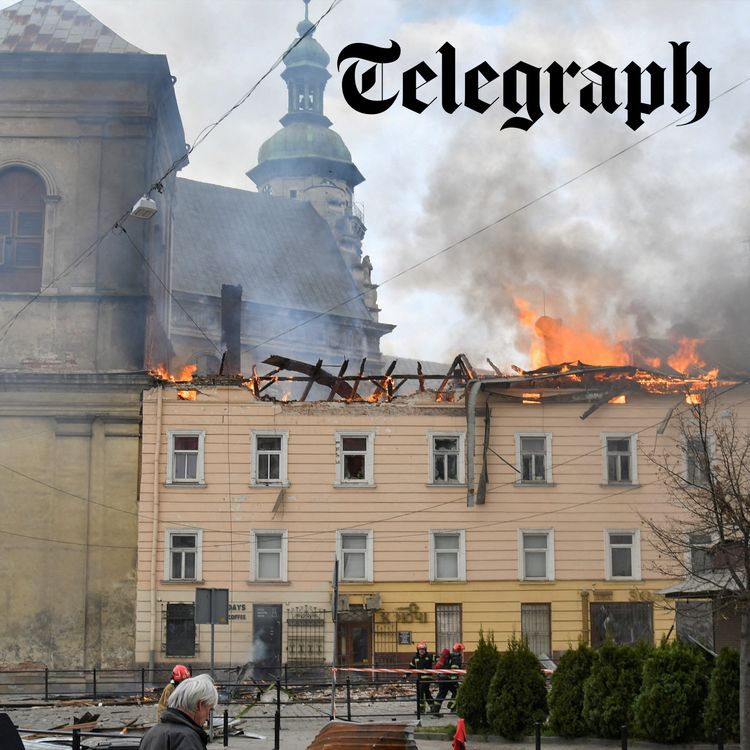 cover art for Ukraine strikes Russia's Baltic ports after largest air assault of the war