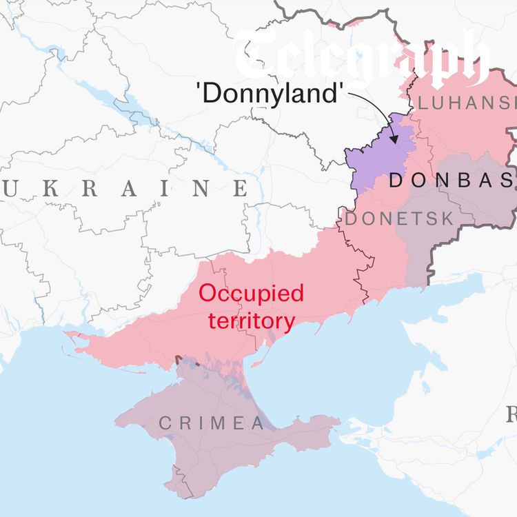cover art for Ukraine names territory ‘Donnyland’ to appease Trump & ‘breakthrough’ as EU approves €90bn loan for Zelensky