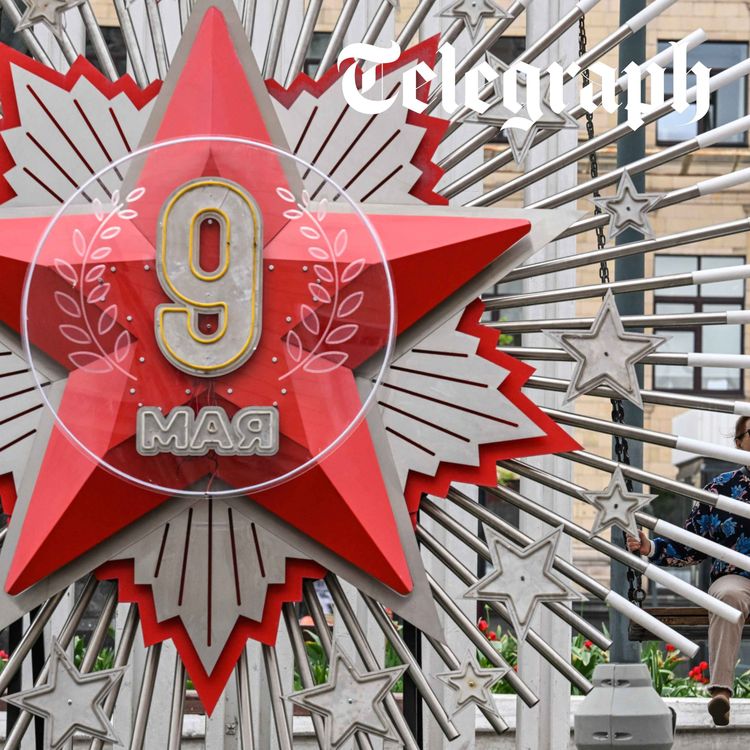 cover art for Putin running scared with pared back V-Day parade plans