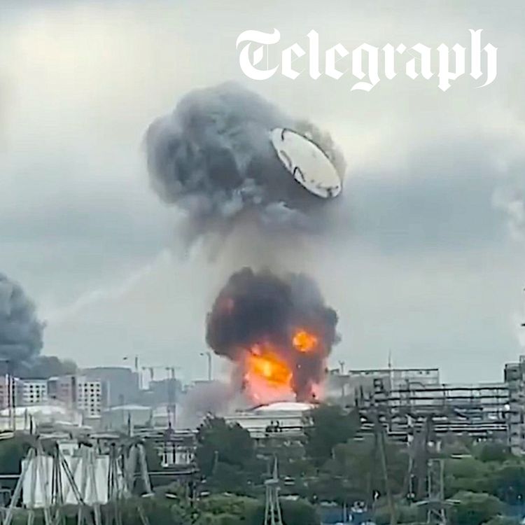 cover art for Ukraine blitzes Moscow with 1,000 drones in biggest attack of war