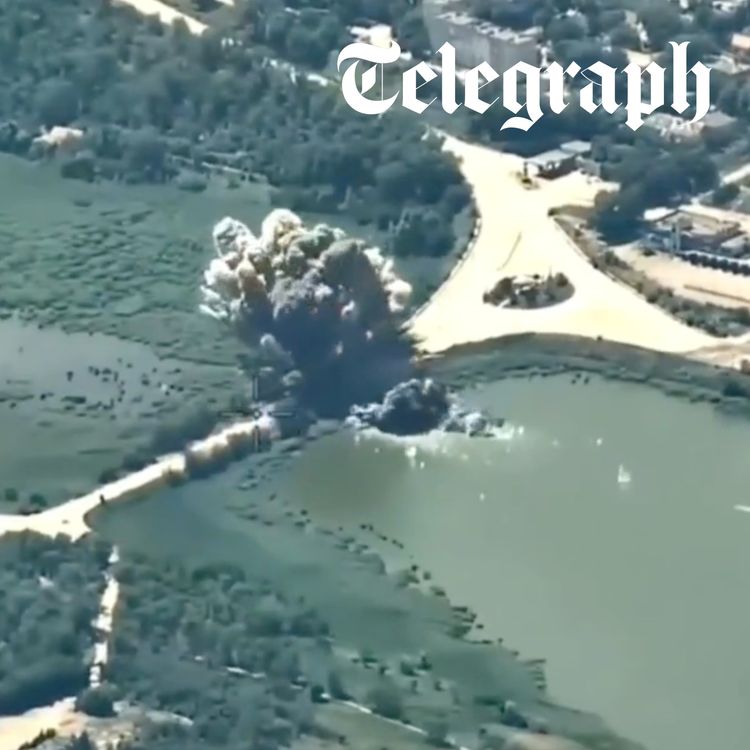cover art for Ukraine destroys bridges as strike campaign cuts off Crimea & UK Prime Minister Keir Starmer resigns