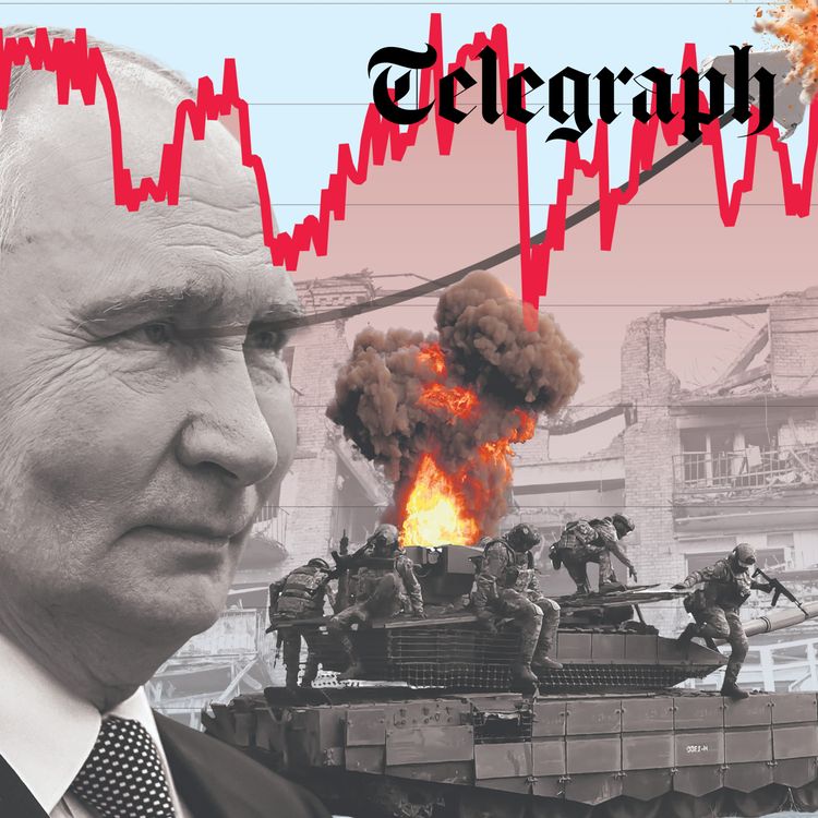 cover art for Putin breaks silence over Moscow strikes humiliation & fuel shortages grip Russia