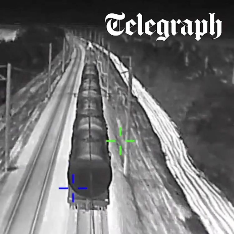 cover art for Ukraine blows up railway bridges and Russian space centre & UK claims army will be '10 times more lethal' as new defence plan revealed
