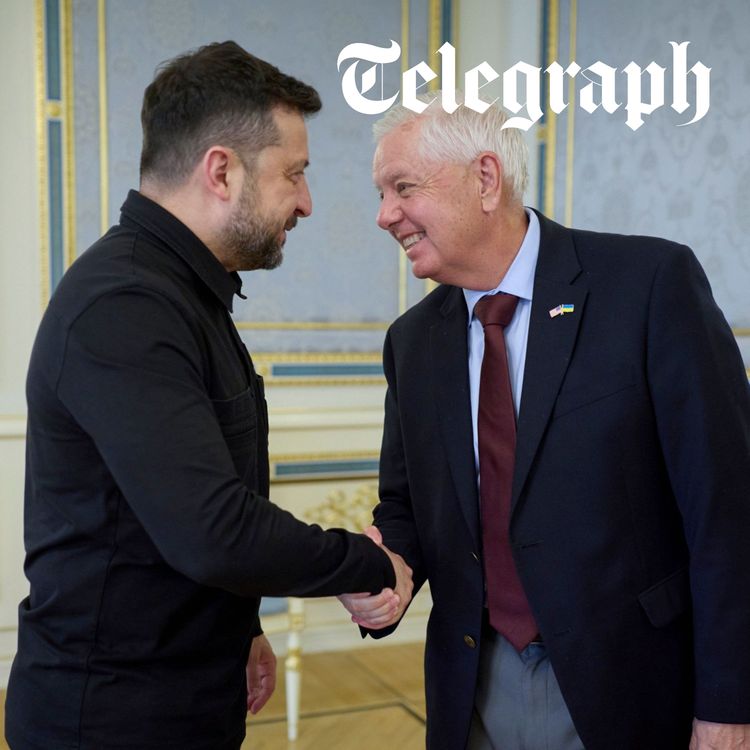 cover art for Ukraine hits 100 Russian tankers in Sea of Azov & what Lindsey Graham’s death means for Kyiv