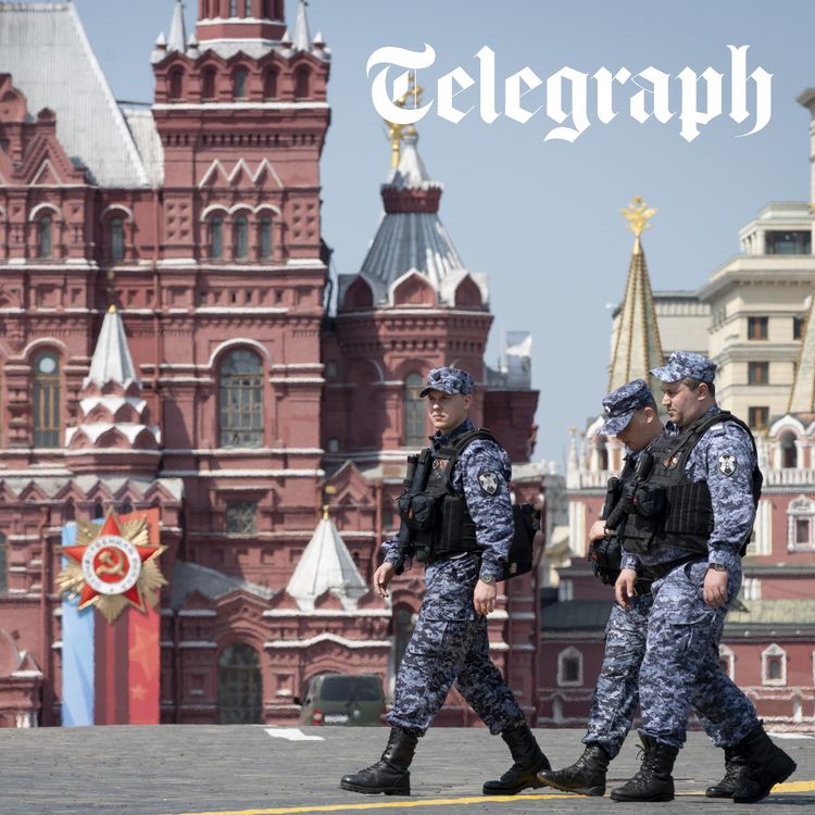 cover art for Russians 'fear being killed by drones in Red Square' & Zelensky asks Elon Musk a favour