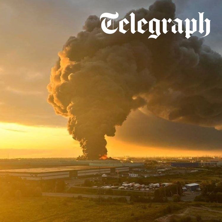 cover art for Smoke fills Moscow sky after Ukraine wipes out key Wildberries warehouse in 'largest attack of the year'