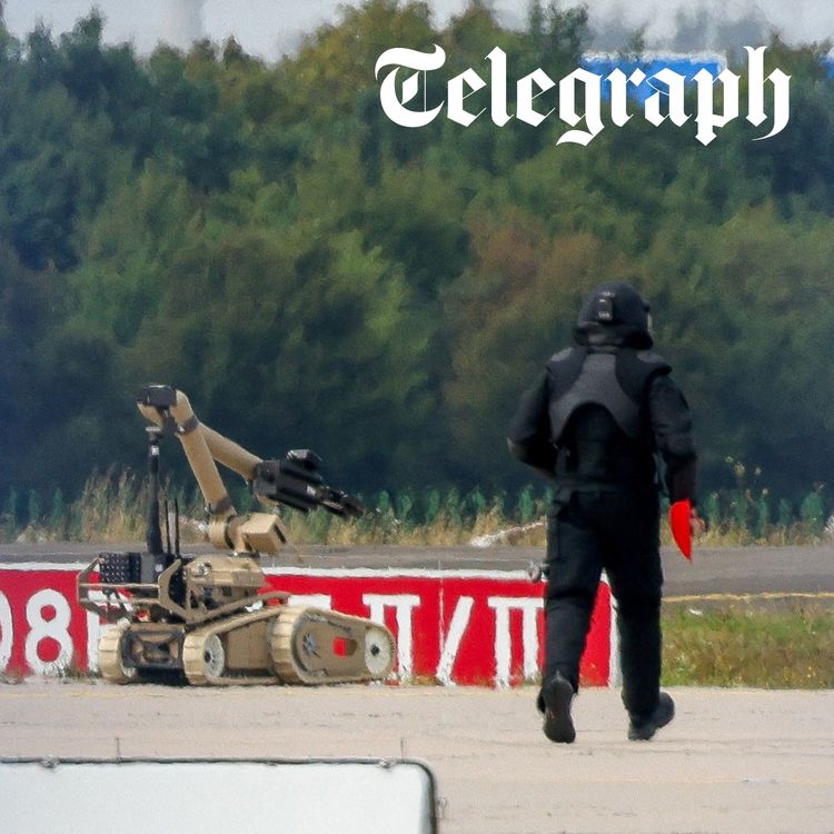 cover art for Moscow blamed for Germany airport attack as Zelensky warns Russian skies 'completely unsafe’ from Ukrainian drones